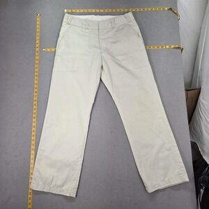 G-Star Pants Mens 34 Beige Alcatraz Chino Workwear Straight Leg Pockets